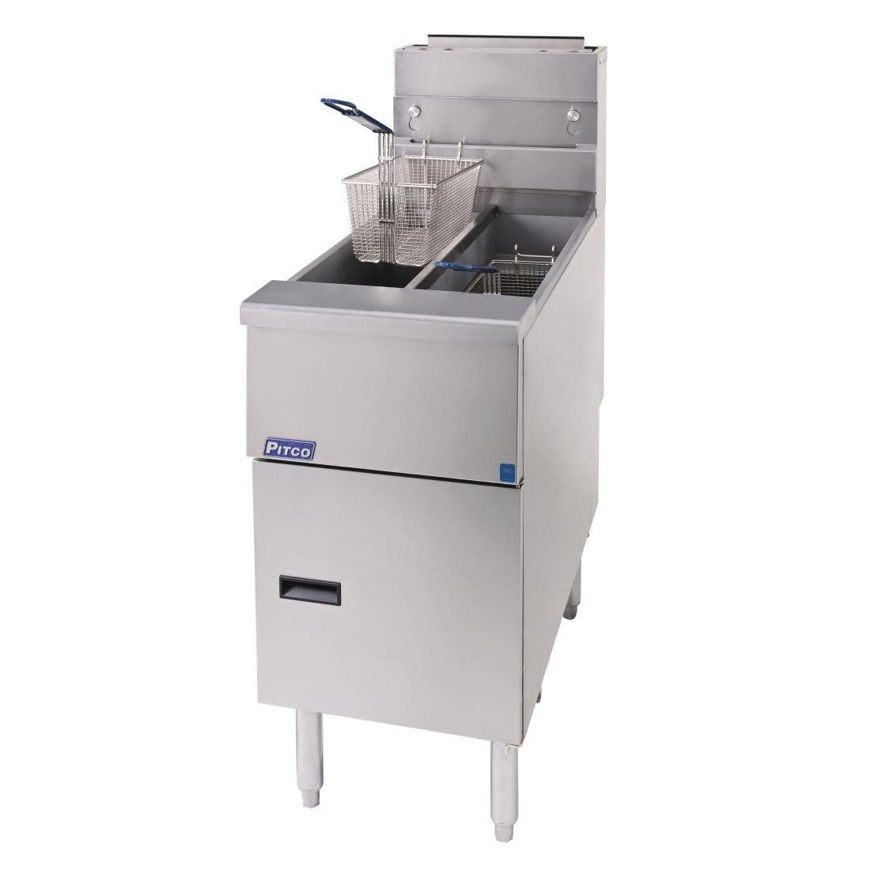 Picture of Pitco Twin Tank Fryer (Gas)